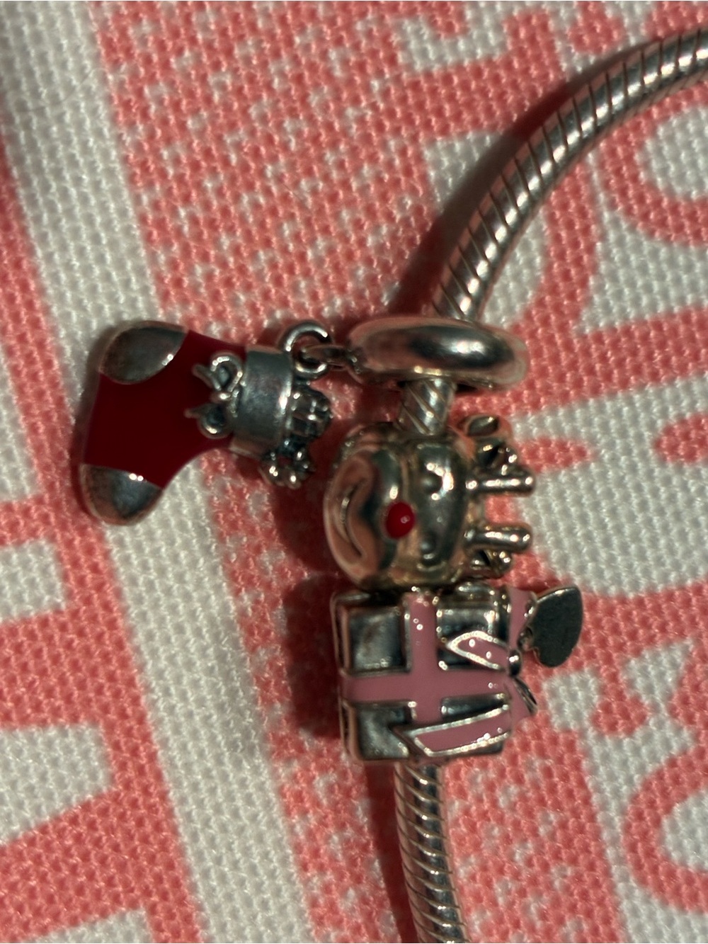 Pandora Christmas Bracelet with 3 Holiday Charms - Picture 7 of 16